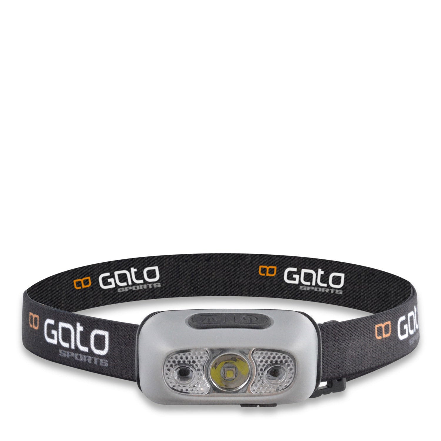 Gato hoofd-helmlamp grijs one size