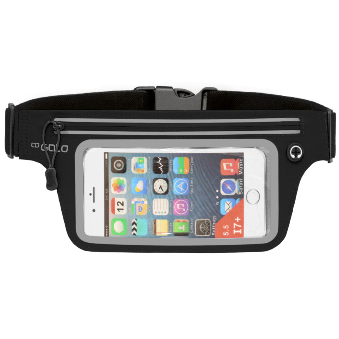 Outwet gato telefoonriem xl one size zwart