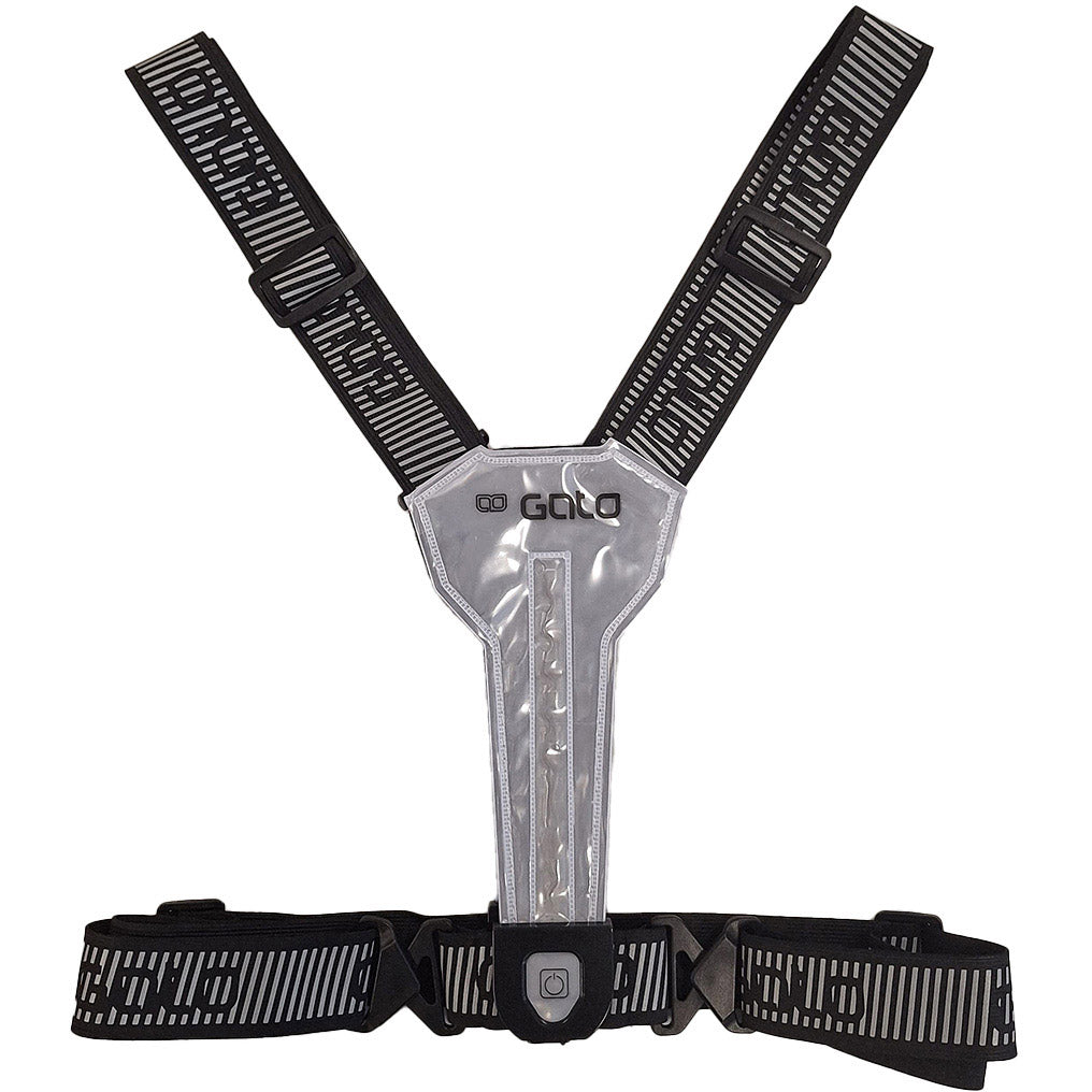 Outwet gato vest ultra led usb one size antraciet