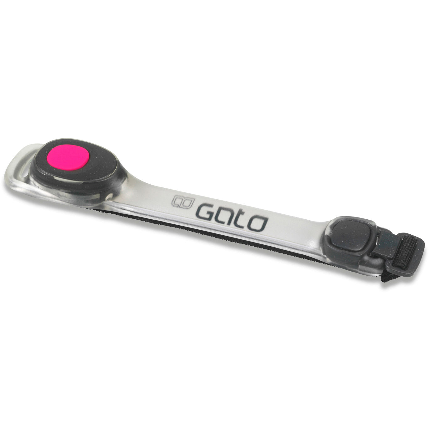 Outwet gato armband led usb one size neon roze