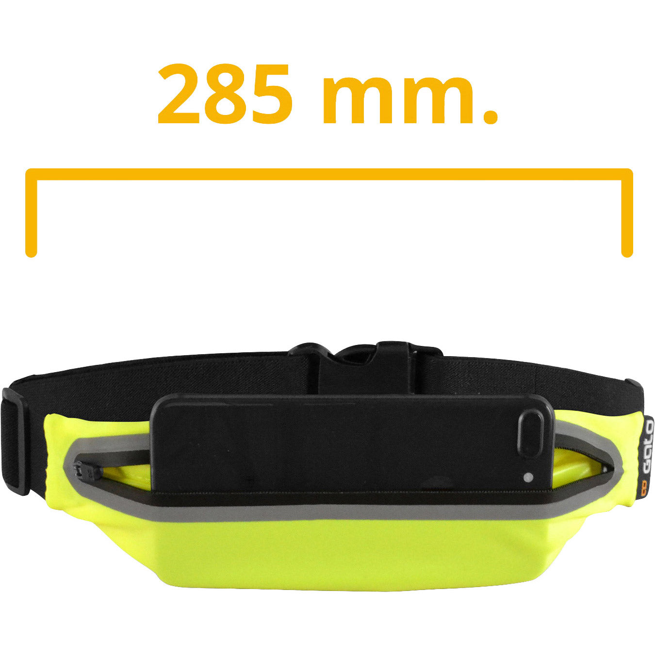 Outwet gato sportbelt waterproof neon yellow one size