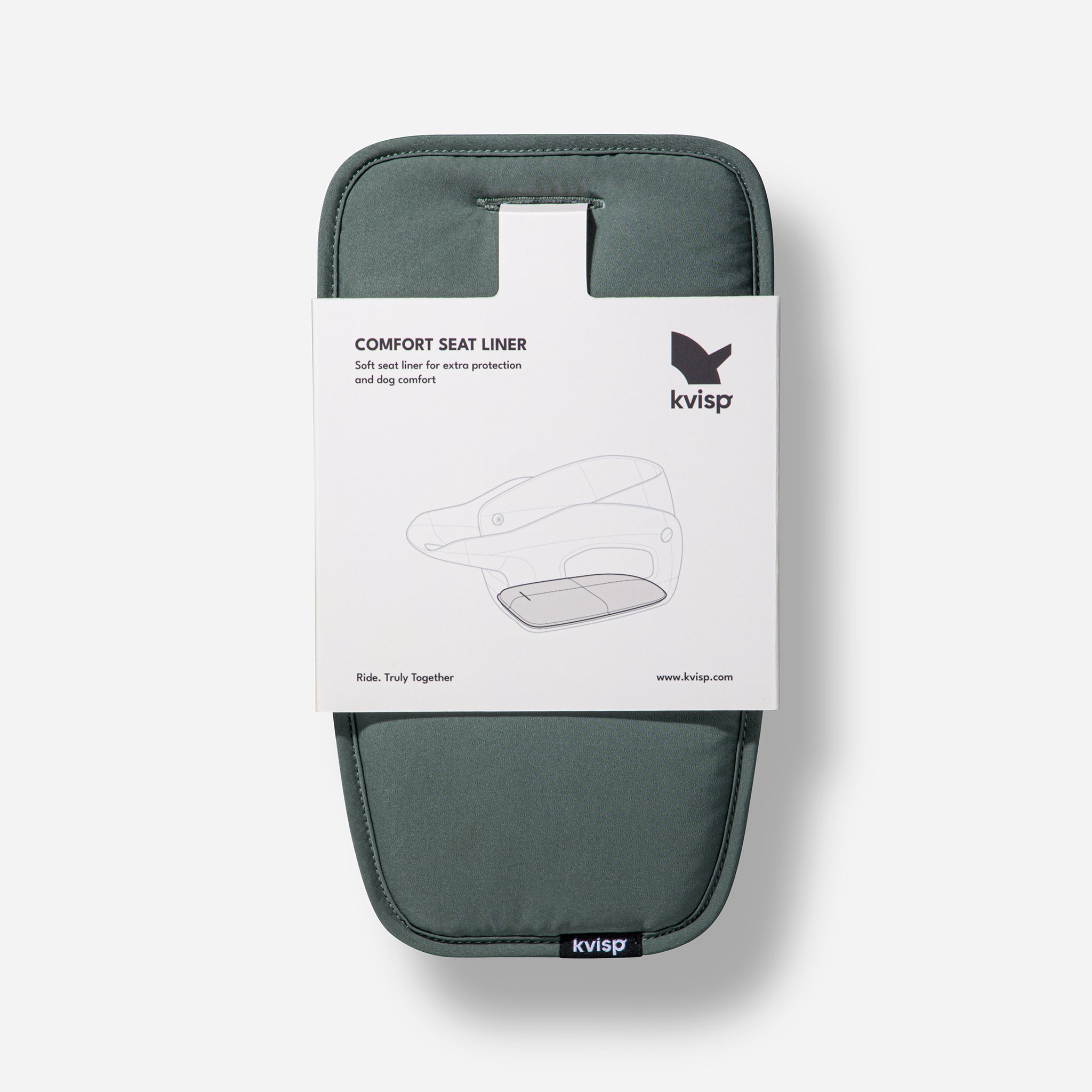 Kvisp comfort zitkussen bosgroen