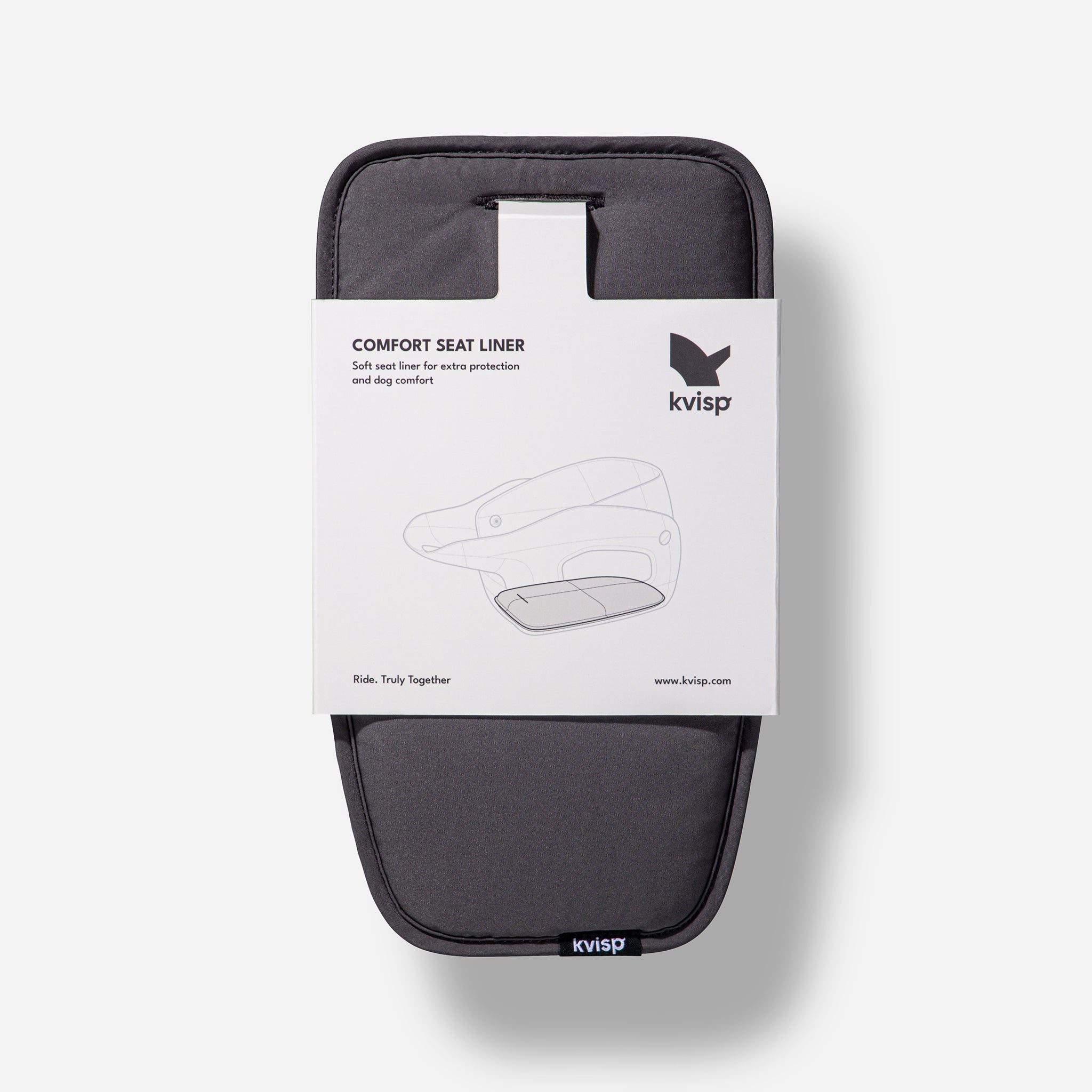 Kvisp comfort zitkussen middernachtgrijs