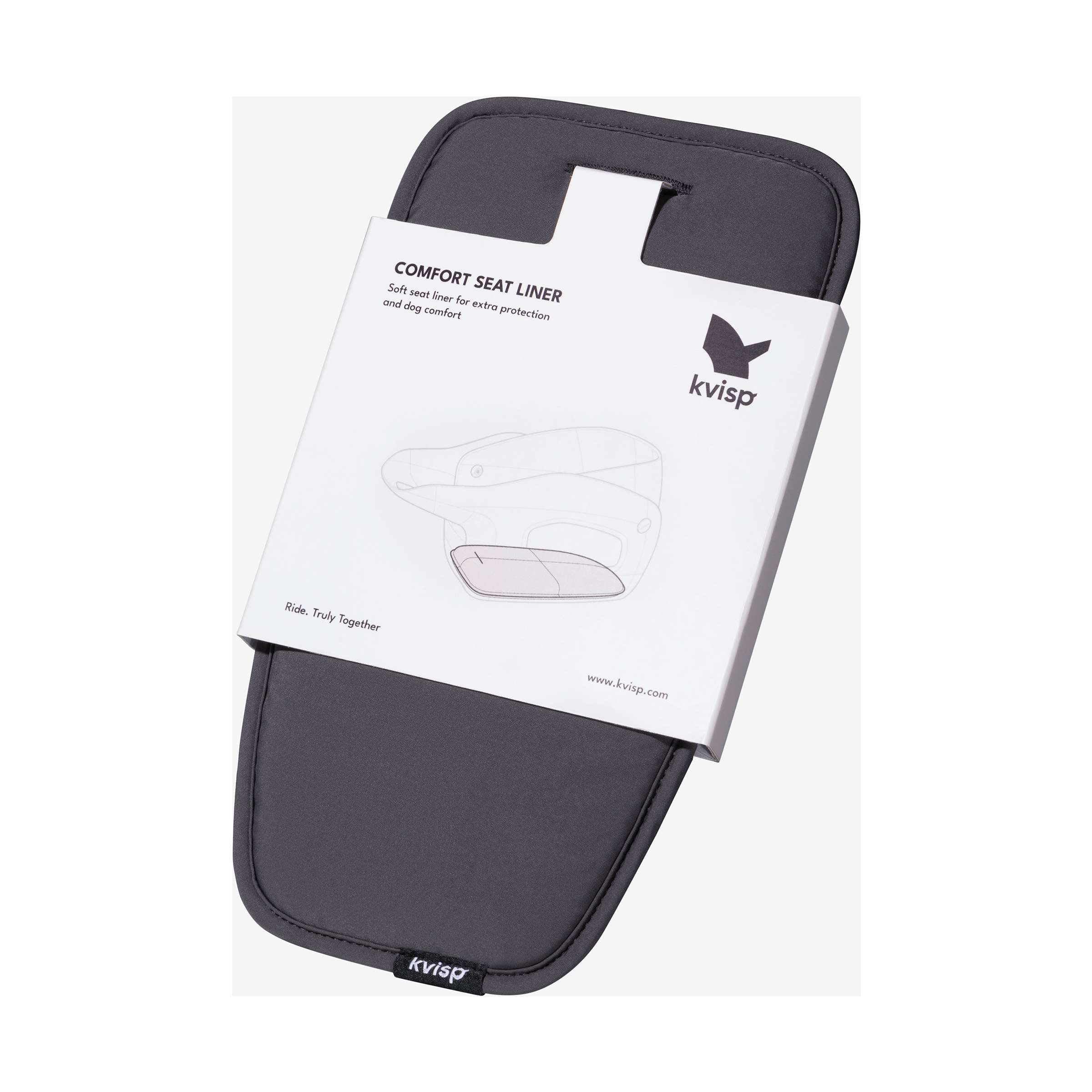 Kvisp comfort zitkussen middernachtgrijs