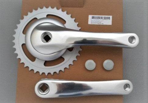 Pédalier Chainline CL004 38T 95mm disque 3 32 (ICA) poli