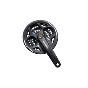 Pédalier 7 8 vitesses Shimano Altus FC-M311 42 32 22T avec Plateau - Noir