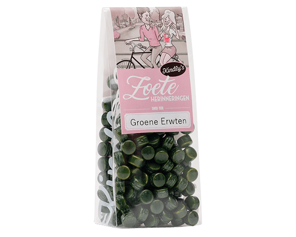 Kindly's groene erwten zakje (7x 200gr)