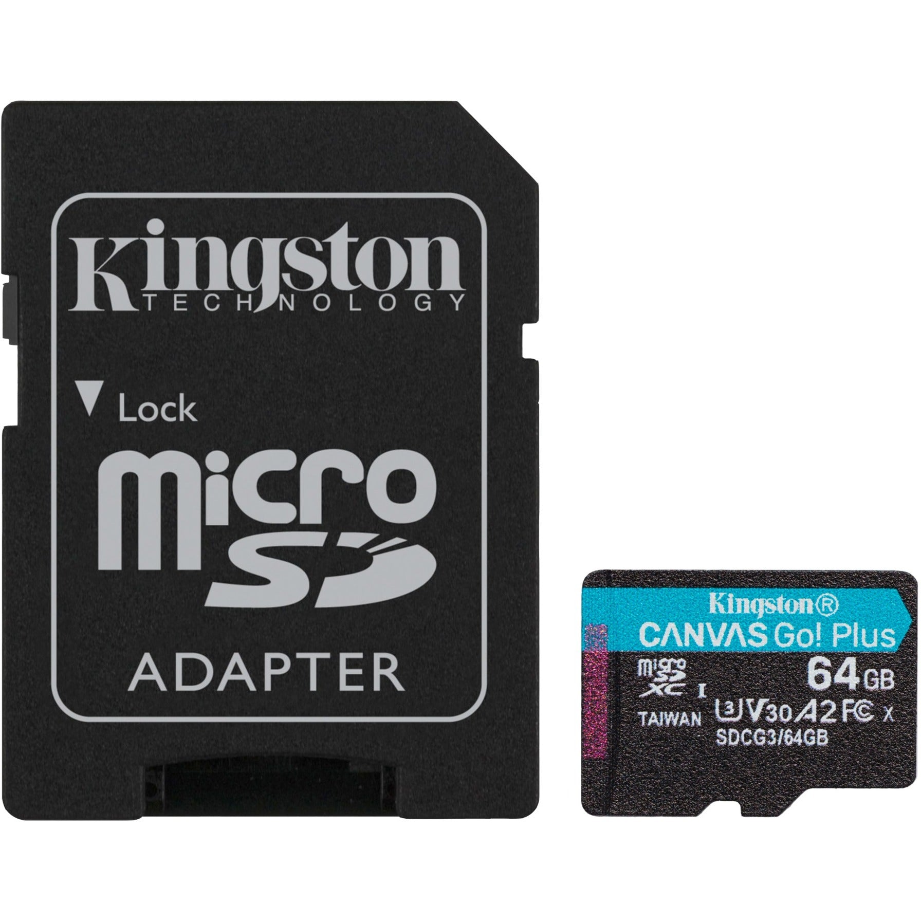 Kingston Kingston Canvas Go! Plus microSD 64 GB