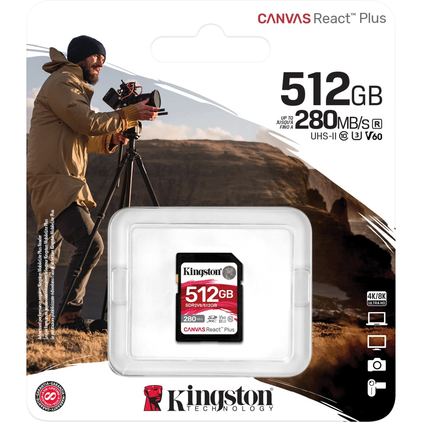 Kingston Kingston Canvas React Plus 512 GB