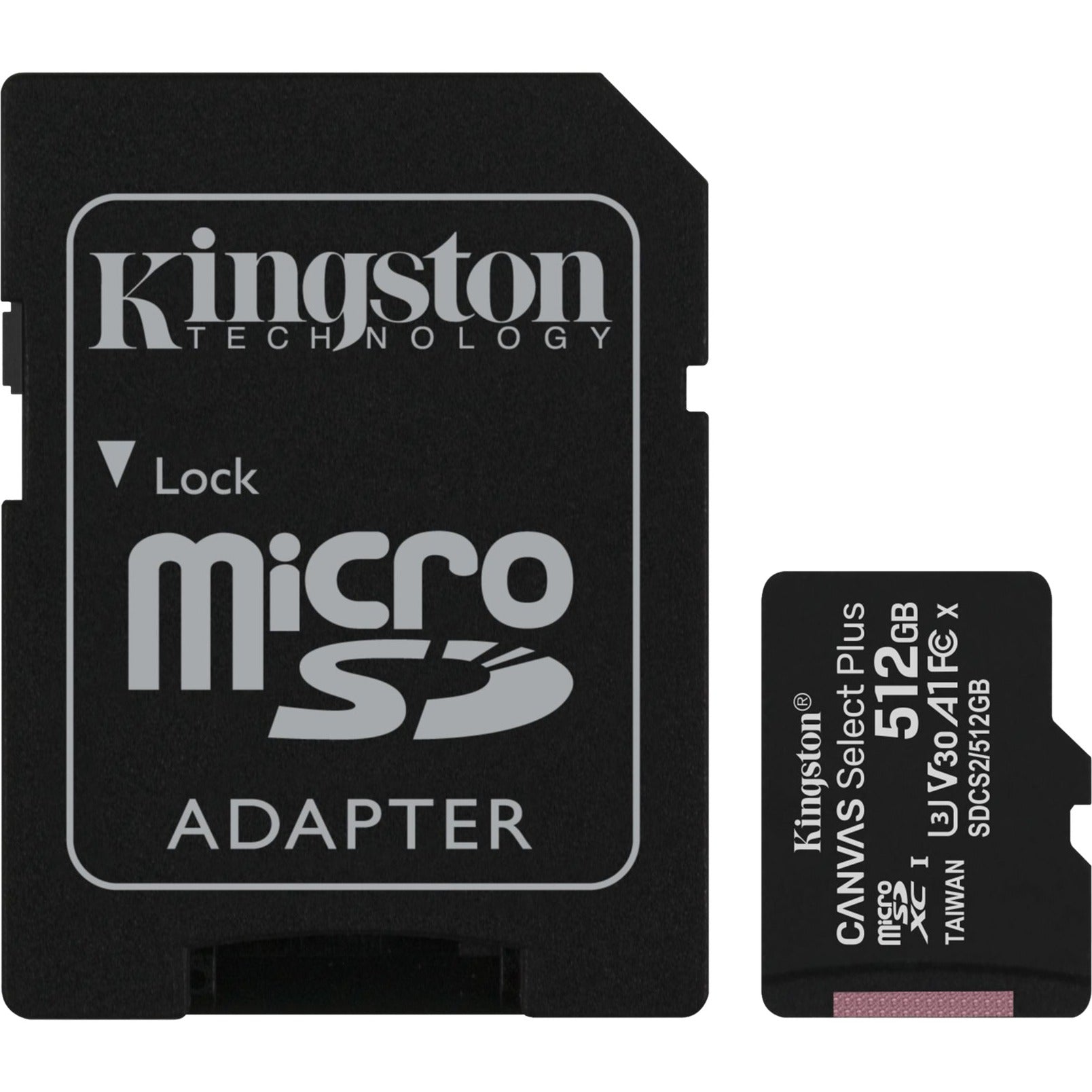 Kingston Kingston Canvas Select Plus microSD-kaart 512 GB