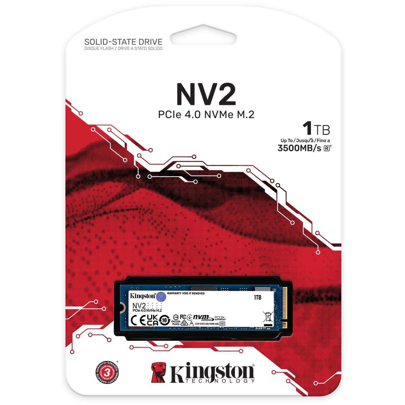 Kingston Kingston NV2 NVMe PCIe 4.0, 1 TB