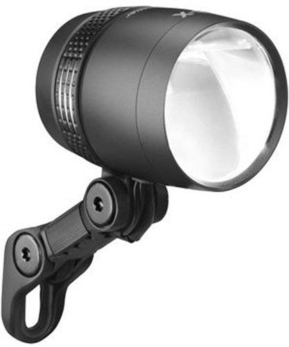 Headlight Lumotec IQ-X for hub dynamo 6-60 Volt -
