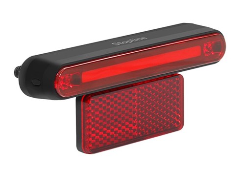 Qibbel union achterlicht e-bike 50-80mm stopline 6-12v remlicht