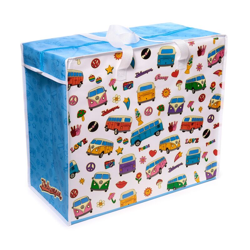 Volkswagen busje vw t1 retro waszak opbergtas met rits