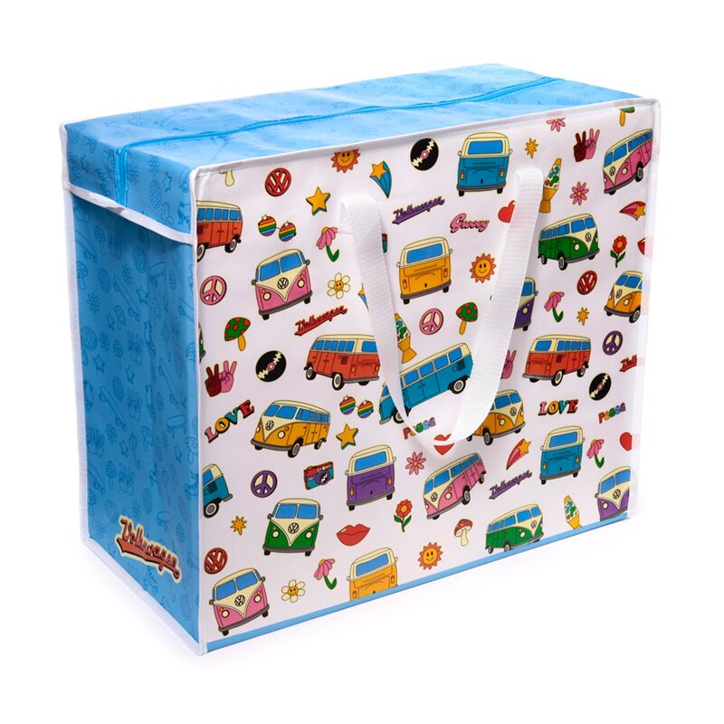 Volkswagen busje vw t1 retro waszak opbergtas met rits