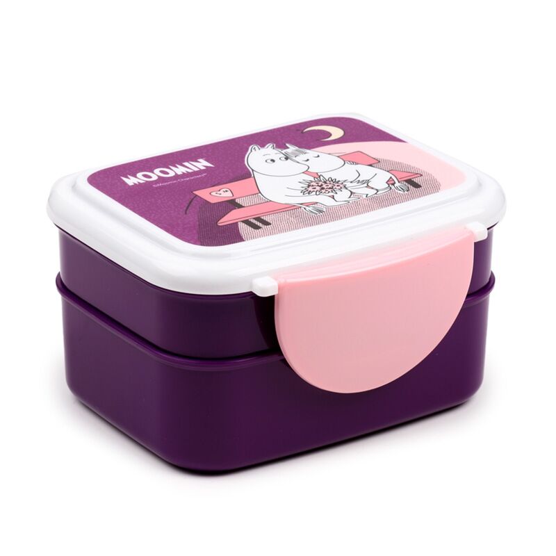 Moomin clip bentobox lunchtrommel met bestek
