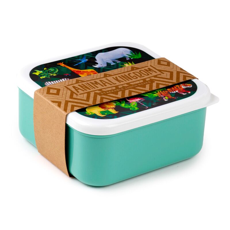 Set 3 lunchbox ml xl - dierenrijk