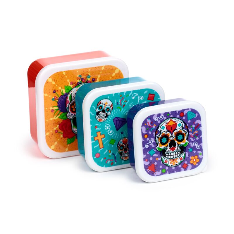 Set 3 lunchbox ml xl dia de los muertos