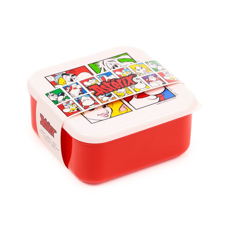 Set 3 lunchbox ml xl asterix, obelix, idefix (dogmatix) 2025