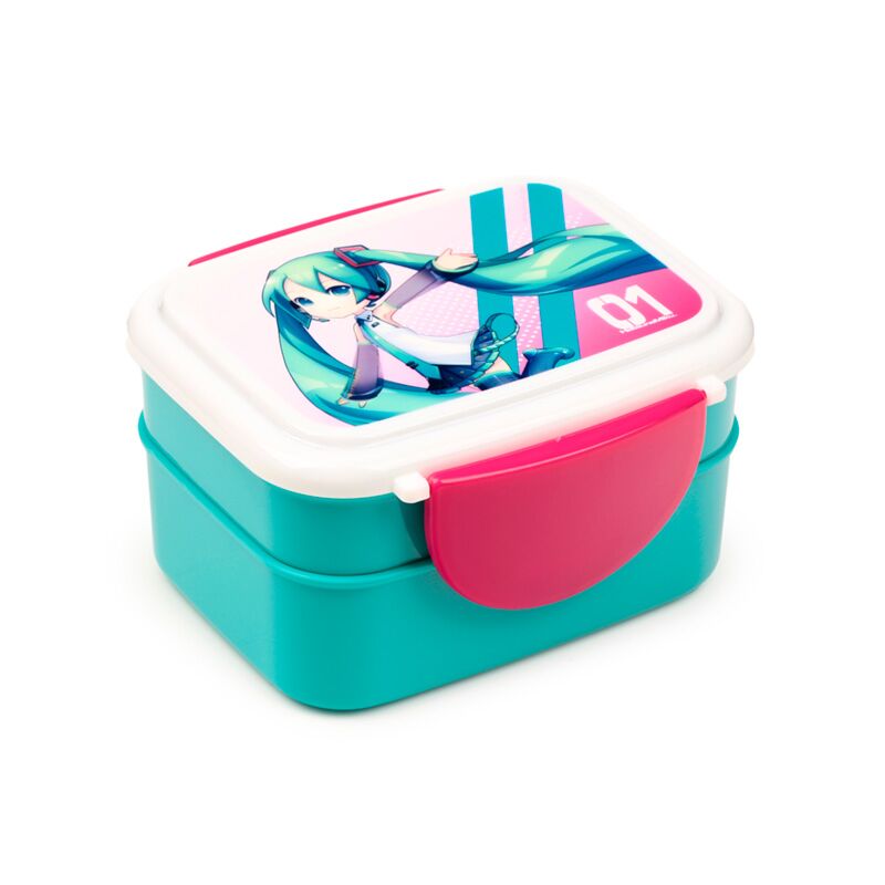Hatsune miku clip bentobox lunchtrommel bestek