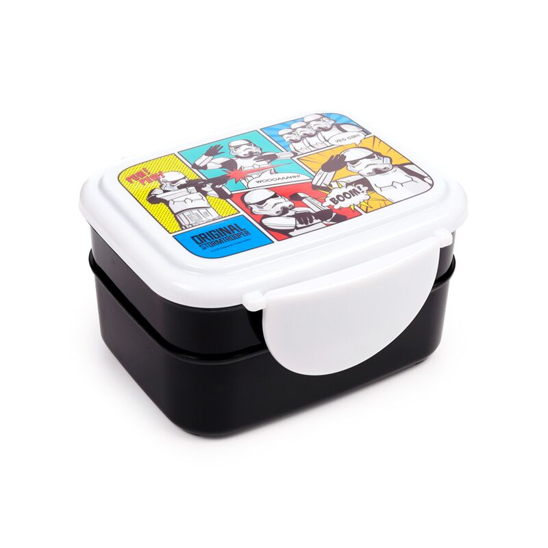 The original stormtrooper stripboek clip bento box lunchtrommel