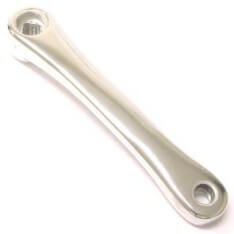 Dotek hulzebos lasco crank links spieloos ruit aluminium 170mm zilver
