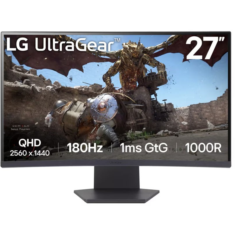 LG UltraGear 27GS60QC-B gebogen gamingmonitor