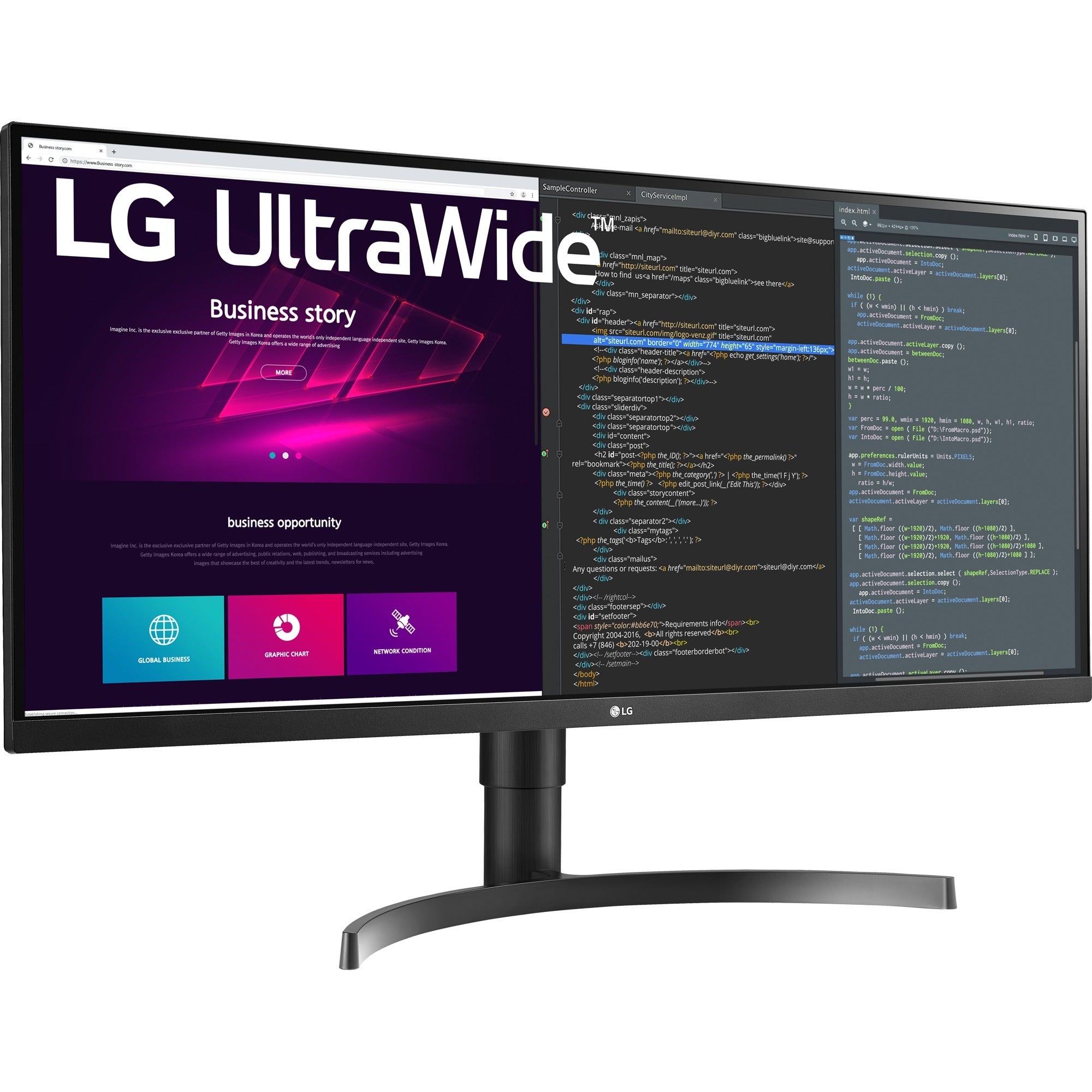 LG UltraWide 34WN750P-B