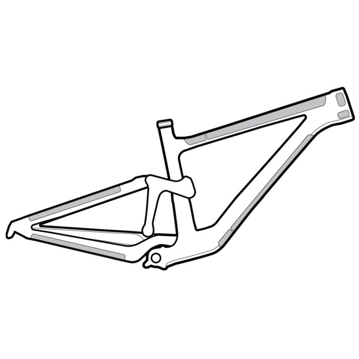 Hagedissenhuiden - beschermfolie transparante framekit