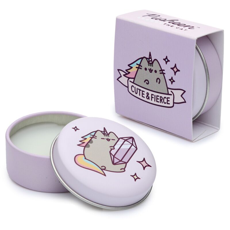 Pusheen kat pusheenicorn lippenbalsem in blik