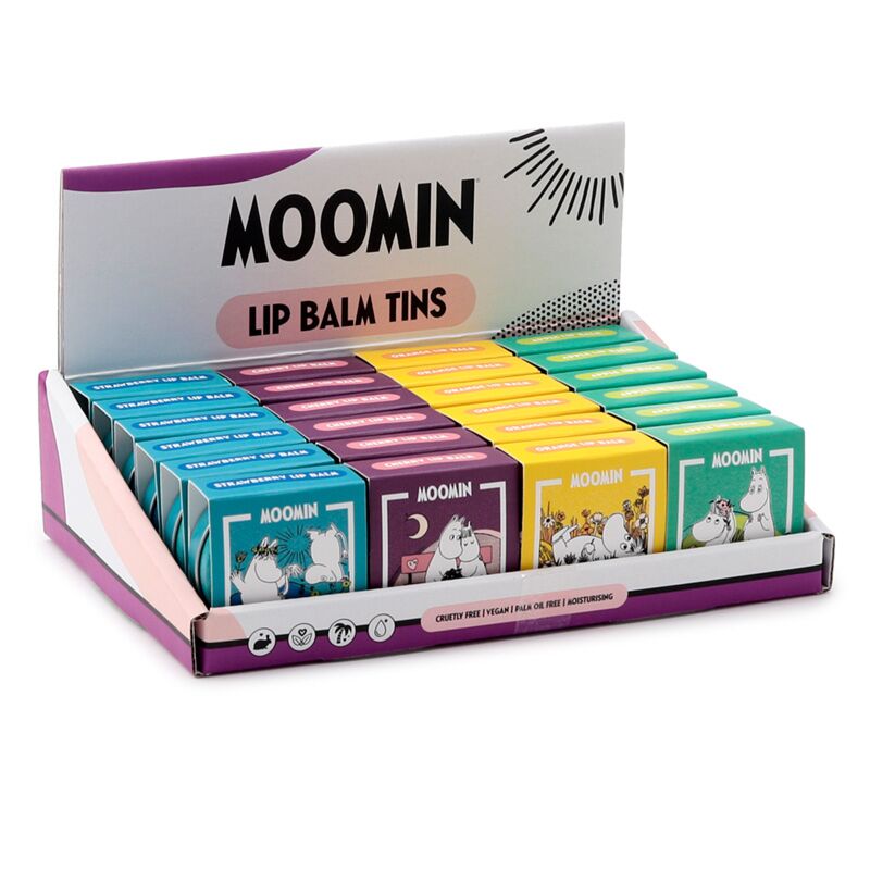 Moomin lippenbalsem in blik
