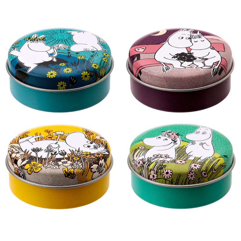 Moomin lippenbalsem in blik