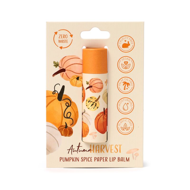 Herfstoogst papier lippenbalsemstick