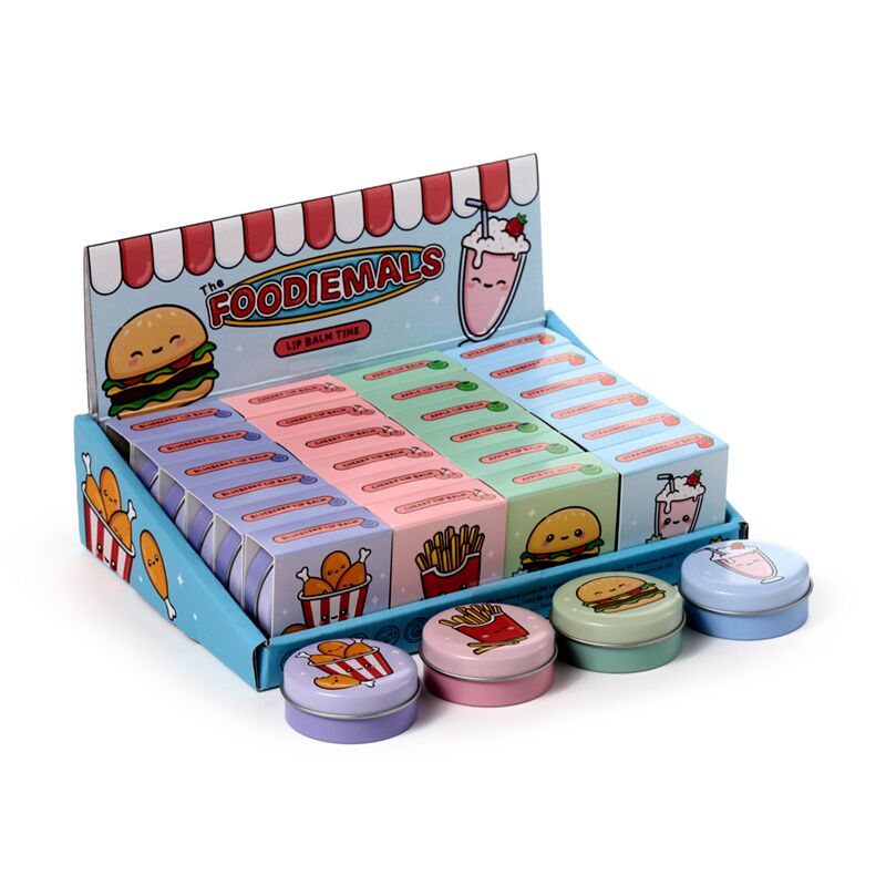 Foodiemals lipbalsem in blik
