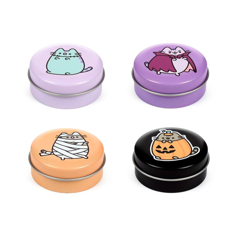 Pusheen de kat halloween lippenbalsem in blik