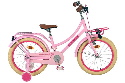 Volare excellent kinderfiets - meisjes -18 inch - roze