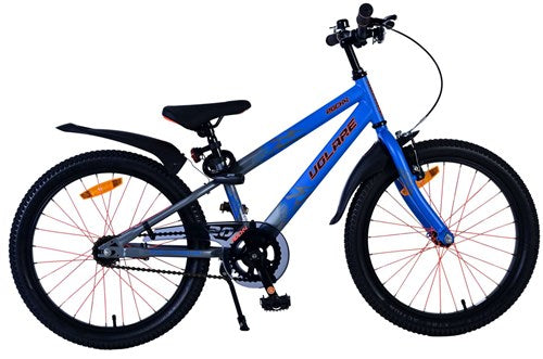 Volare 20 inch fiets rockey remnaaf blauw grijs 42012