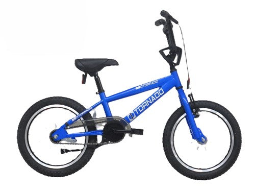Tornado 16 inch bmx crossfiets blauw 2000161
