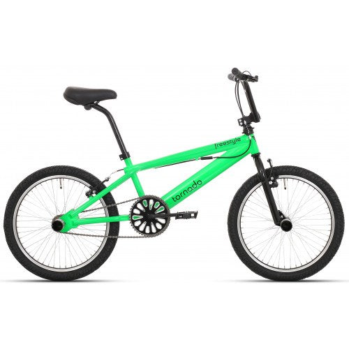 Vélo freestyle Tornado 20 pouces vert néon 200035