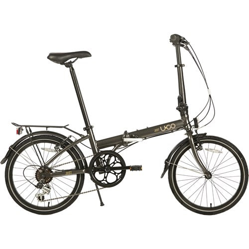 Vélo pliant UÌGO Just d6 gris fer
