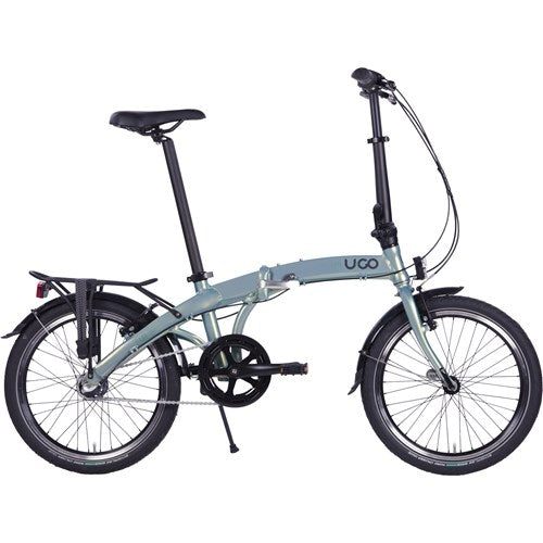 U.go vélo pliant 20 pouces 3v dare i3 vert alpin