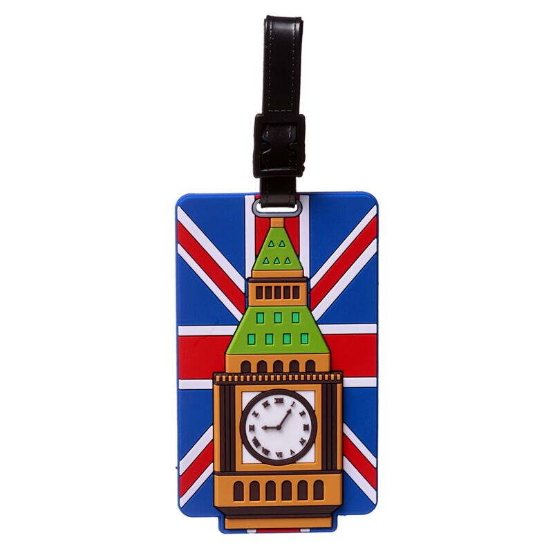 London britse vlag big ben pvc kofferlabel