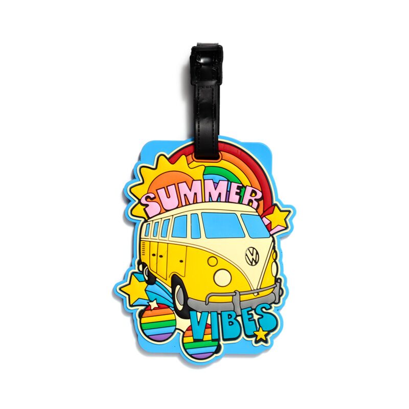 Union volkswagen busje vw t1 summer vibes kofferlabel