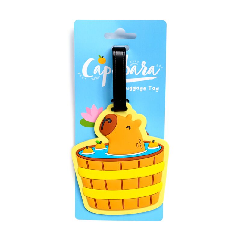 Capybara pvc kofferlabel