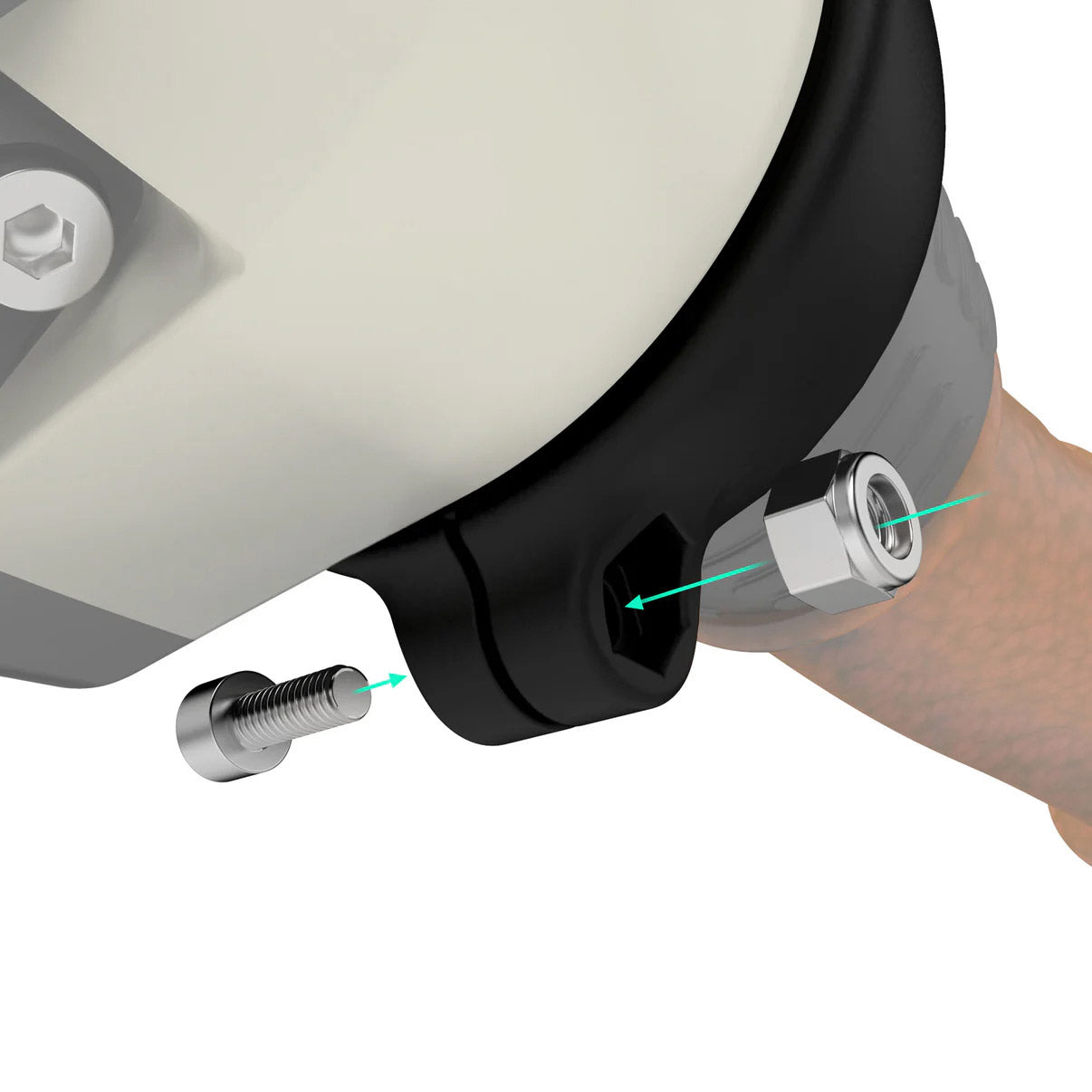 Outwet schakelpook shimano nexus 5 hevel voor over draaischak