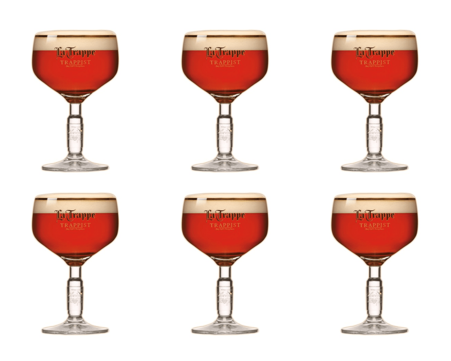 La trappe prior bokaal (6x 25cl)