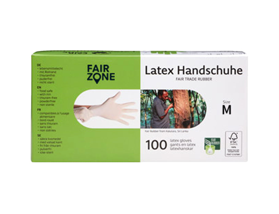 Fairzone latex handschoenen - 100 stuks