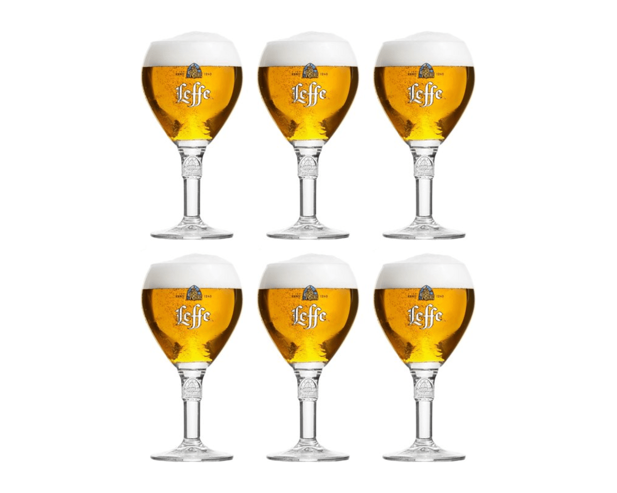 Leffe bokaal glas (6x 25cl)