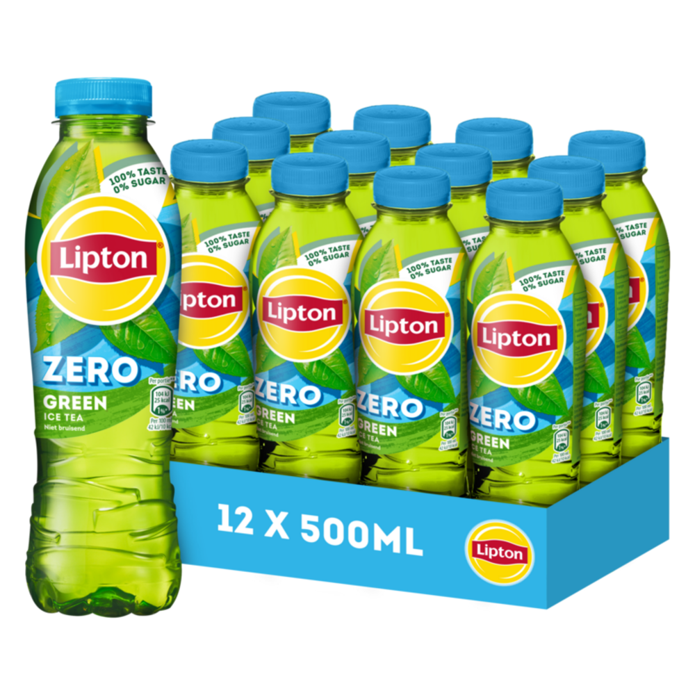 Lipton ice tea green zero pet (12x 50cl)