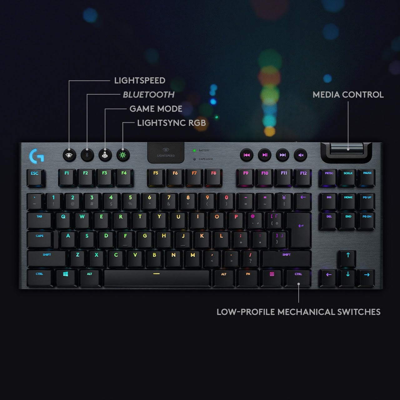 Logitech Logitech G915 TKL LIGHTSPEED Wireless RGB Mechanical Gaming
